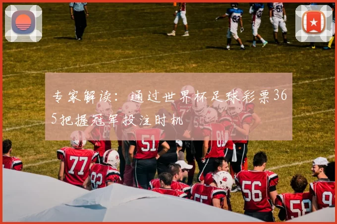 专家解读:通过世界杯足球彩票365把握冠军投注时机